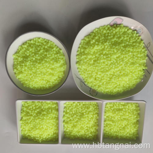 Transparent filling with new LDPE raw material